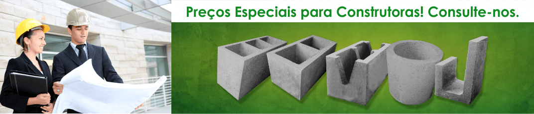 Preços Especiais para Construtoras! Consulte-nos. 